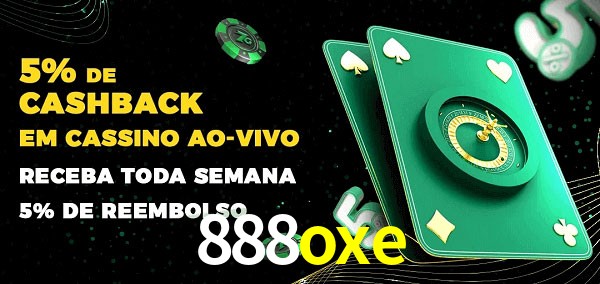 Promoções do cassino ao Vivo 888oxe